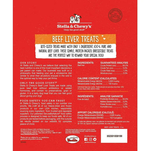 Stella & Chewy's Training Treats - Beef Liver 3 oz