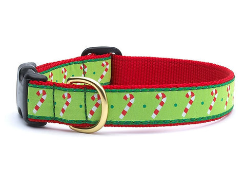 UpCountry Candy Cane Dog Collar