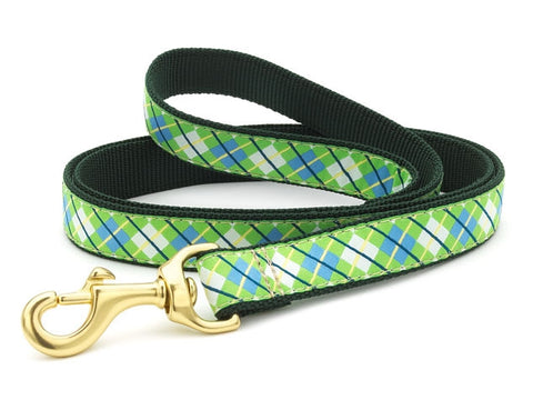UpCountry Blue and Green Argyle Lead