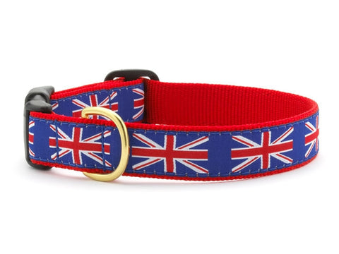 UpCountry Union Jack Dog Collar