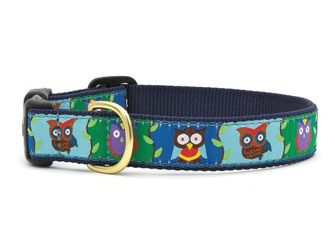 Upcountry Owl Dog Collar