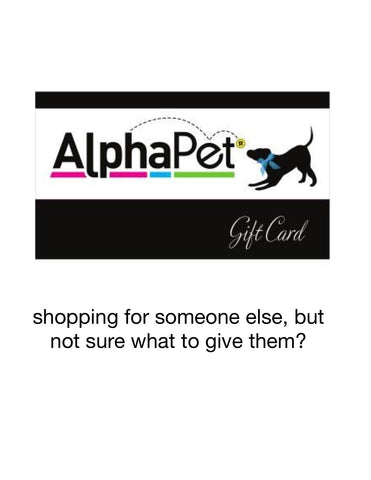 Alphapet Gift Card