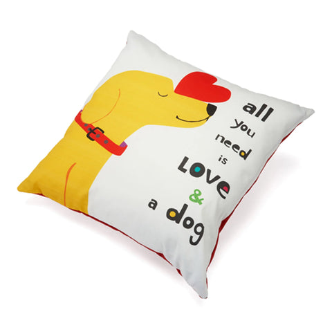 Pillow: All You Need Is Love & a Dog