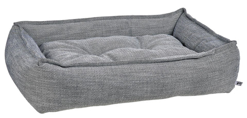 Bowsers Sterling Pet Lounge Bed - Polo Performance Linen
