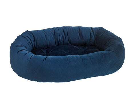 Bowsers Donut Bed Navy- Microvelvet