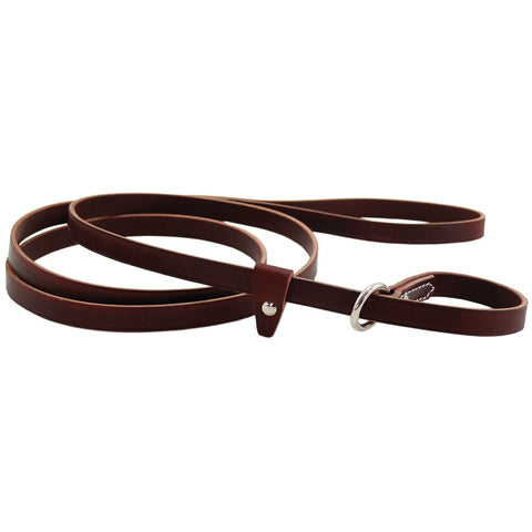 Auburn Slip Leash - Leather