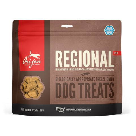 ORIJEN Freeze Dried Regional Red Dog Treats