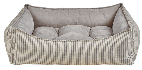 Scoop Bed - Augusta Ticking Performance Linen Outer