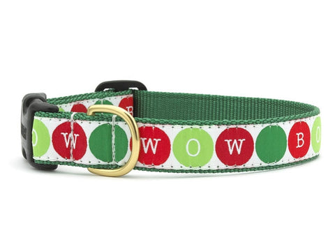 Bow Wow Holiday Dog Collar