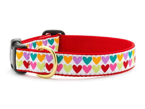 UpCountry Pop Hearts Dog Collar