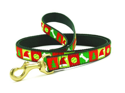 Christmas List Dog Collar & Leash