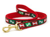 Christmas Bone Dog Collar & Leash