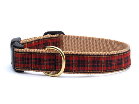 UpCountry Red Plaid Dog Collar