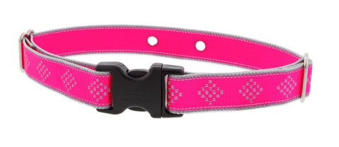 Reflective Pink Diamond DogWatch Receiver Replacement Collar