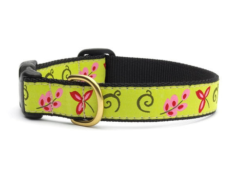 UpCountry Green Floral Dog Collar